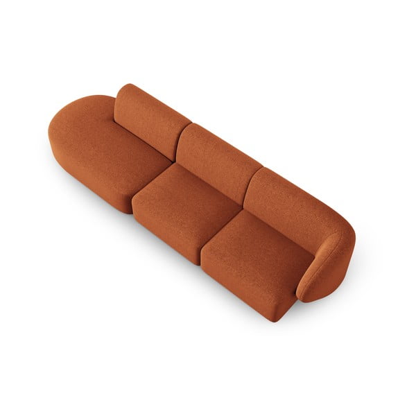 Divano arancione 302 cm Shane - Micadoni Home-image-4