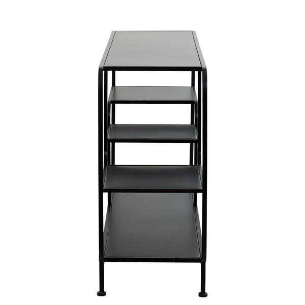 Libreria in metallo nero 141x81,5 cm Winston - Light & Living-image-4