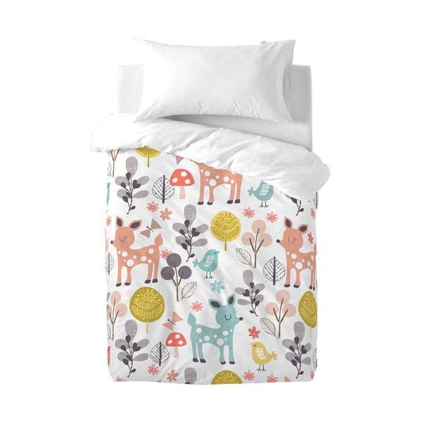 Biancheria da letto per bambini in cotone, 100 x 120 cm Woodland - Moshi Moshi