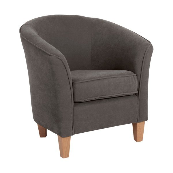 Poltrona Livia grigio-marrone - Max Winzer