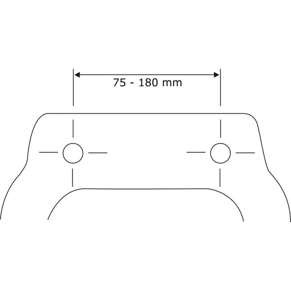 Sedile per wc bianco con chiusura facilitata , 46 x 36 cm Habos - Wenko-image-4