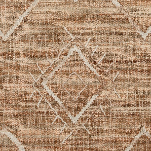 Tappeto di colore naturale in iuta tessuto a mano 120x170 cm Bazaar – Think Rugs-image-1