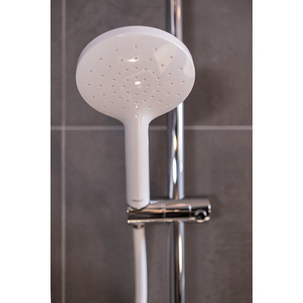 Soffione bianco Automatico, ø 12 cm - Wenko-image-1