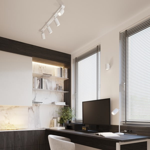 Faretto bianco 6,5x81 cm Gleam – Sollux-image-1