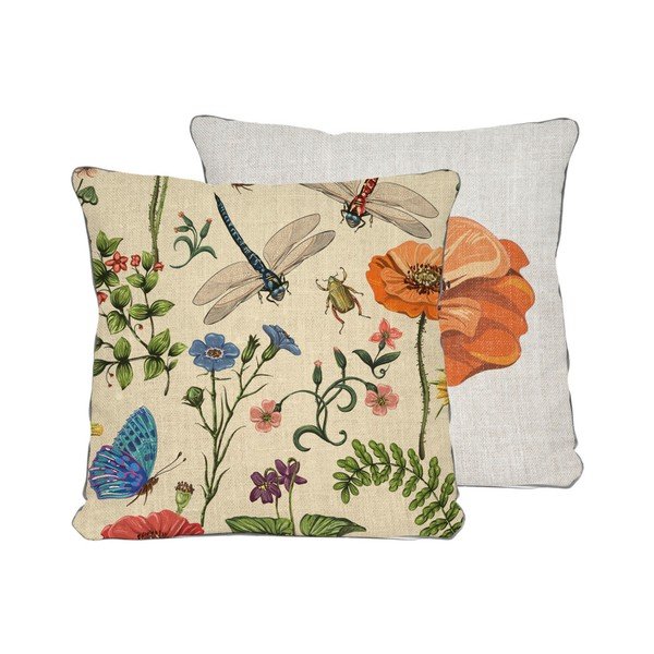 Federa reversibile , 45 x 45 cm Tierra Bella - Madre Selva-image-1