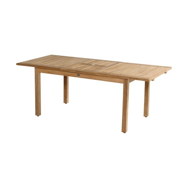 Tavolo da pranzo da giardino in teak massiccio 90x150 cm Java – Hartman-image-3
