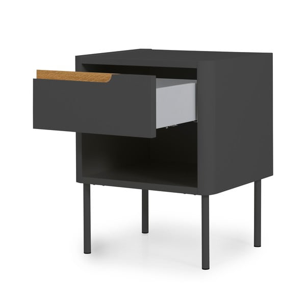 Comodino grigio antracite Switch - Tenzo-image-4