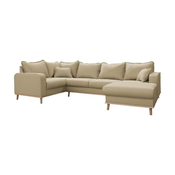 Divano angolare beige (angolo destro) Beata - Ropez-image-2