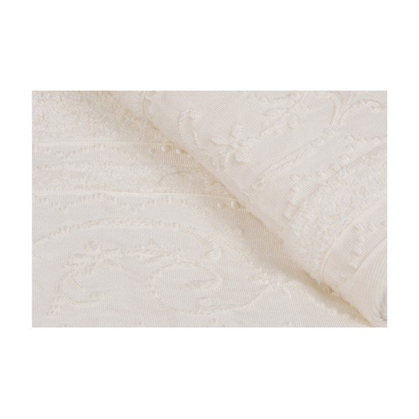 Set di 2 asciugamani bianchi Yosemine - Soft Kiss-image-2