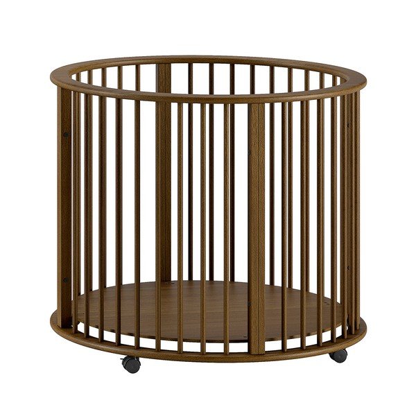 Lettino marrone in faggio massiccio 90x90 cm Dino – Vipack