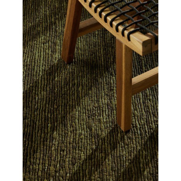 Tappeto rotondo verde scuro in lana tessuto a mano ø 160 cm Bexley Woolwich – Ted Baker-image-4