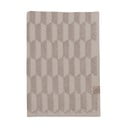 Telo da bagno in cotone beige 70x133 cm Geo - Mette Ditmer Denmark