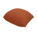 Pouf cuscino rosso mattone in maglia - Bonami Essentials