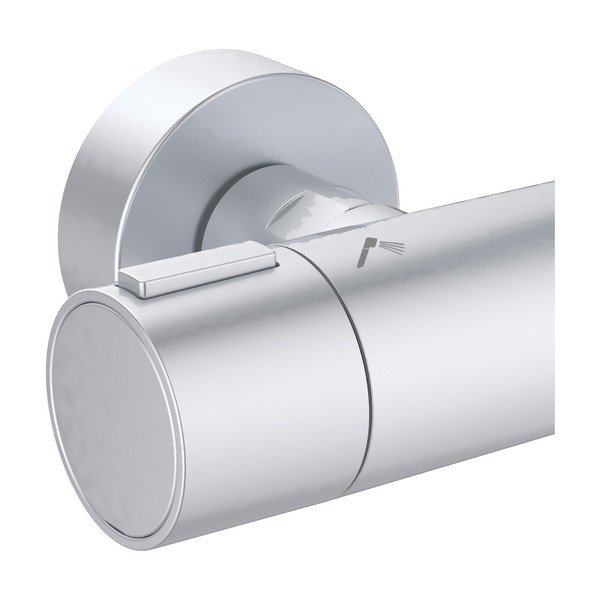 Set rubinetteria da doccia in metallo argentato opaco 111 cm ALU+ - Ideal Standard-image-3