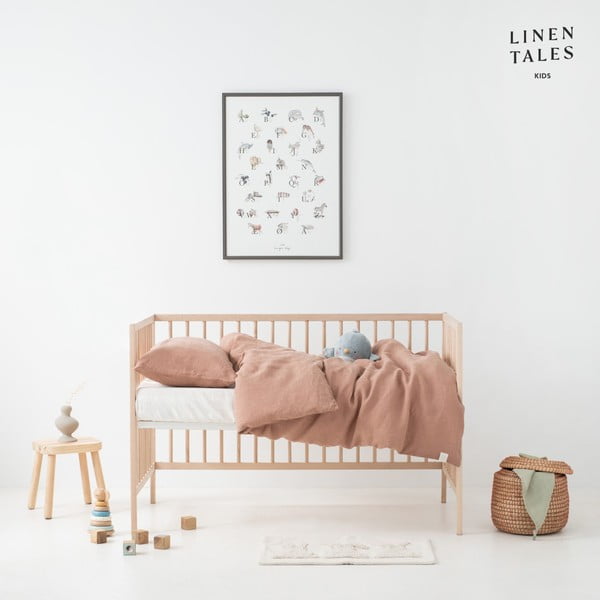 Biancheria da letto per culla 100x140 cm Cafe Creme - Linen Tales-image-1