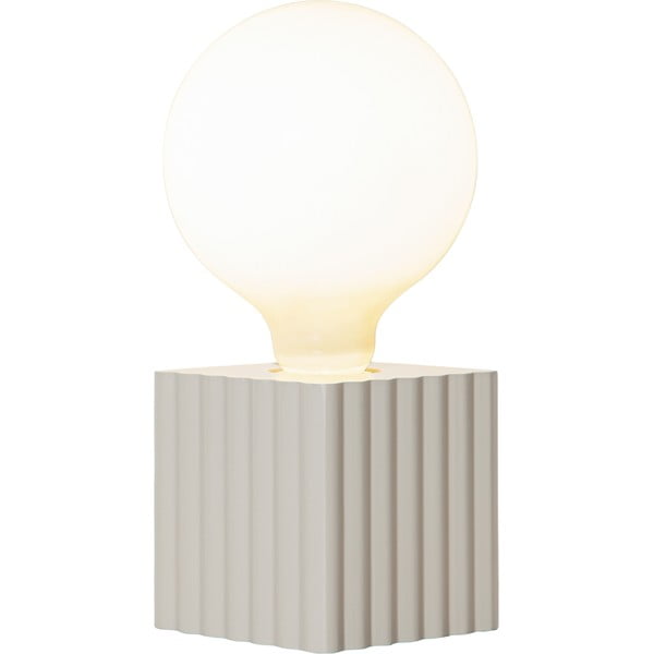 Piede di lampada grigio chiaro 10 cm Box - Star Trading-image-2