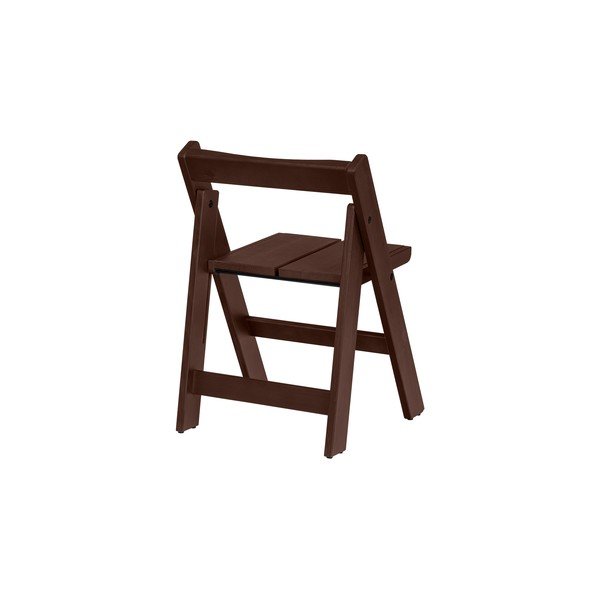 Sedia da esterno marrone scuro in legno massiccio Navo – noo.ma-image-2