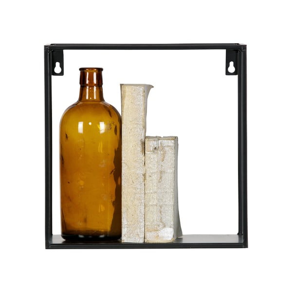 Set di 2 mensole da parete nere Meert - WOOOD-image-1