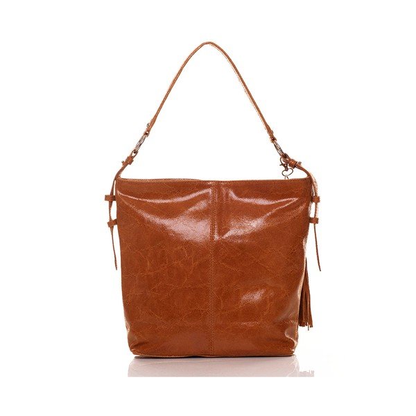 Kožená kabelka Hobo Tan-image-3