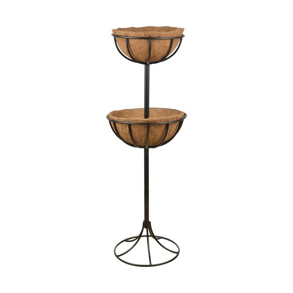 Kovový stojan se 2 koši Esschert Design Nice