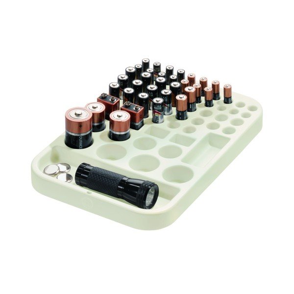 Organizer per torce Eco Bin bianco, 28,19 x 19,23 cm - iDesign