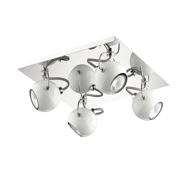 Lampada da parete/soffitto Crido Four Point Bianco - Evergreen Lights