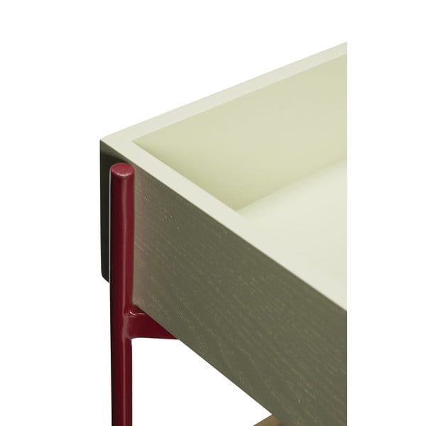 Carrello in legno di frassino su ruote 42x37 cm Fresh - Hübsch-image-2