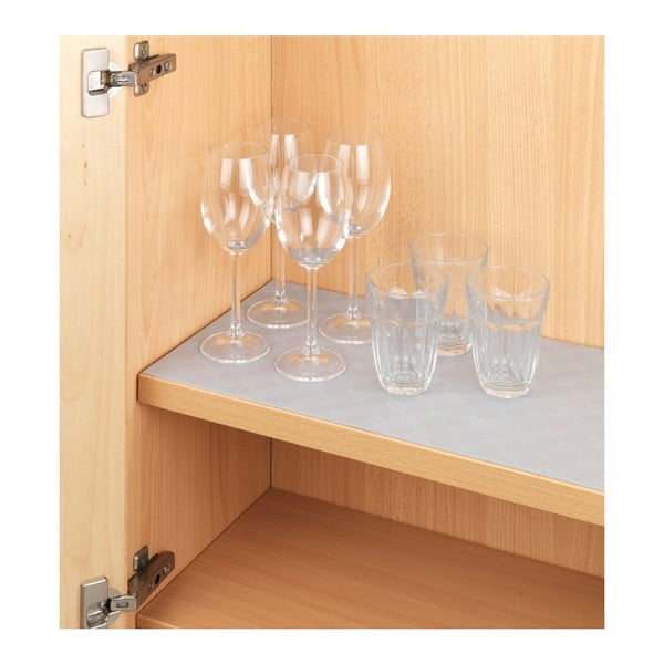 Tappetino antiscivolo grigio per cassetti 500, 150 x 50 cm - Wenko-image-3