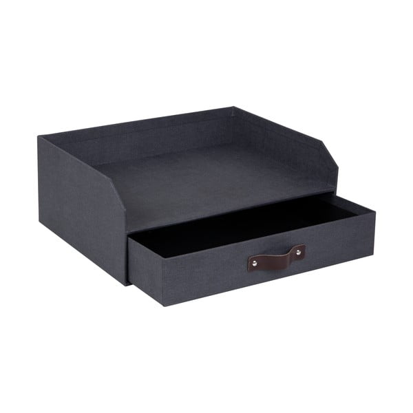 Organizzatore di documenti in cartone con cassetto Walter - Bigso Box of Sweden-image-3