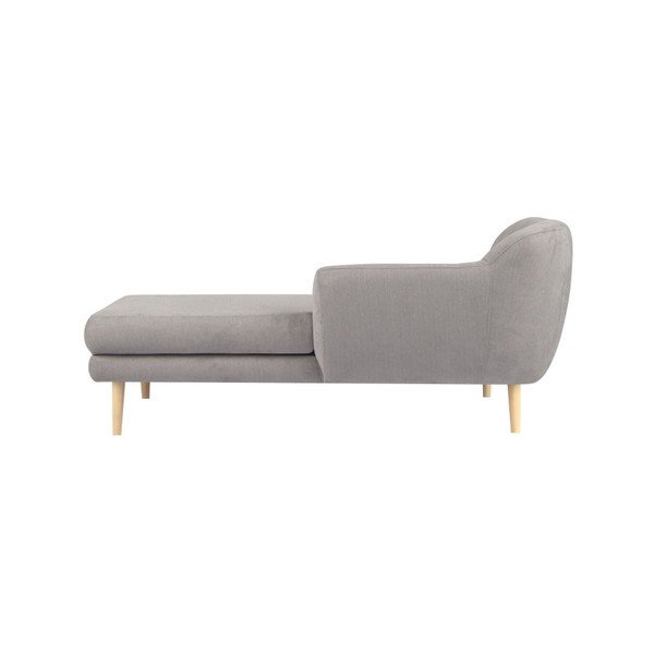 Sedia lounge Sardaigne grigio chiaro - Mazzini Sofas-image-4