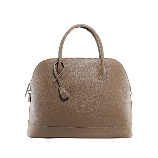 Borsa in pelle beige Griot - Chicca Borse-image-2