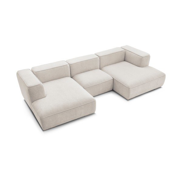 Divano angolare beige Zephyr – Bobochic Paris-image-4