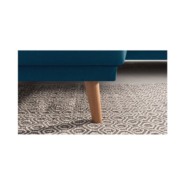 Divano letto blu navy Mola, angolo sinistro - Bobochic Paris-image-4
