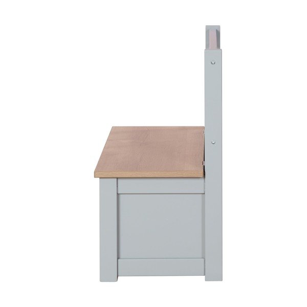 Panca per bambini grigio tortora Woody – Roba-image-4