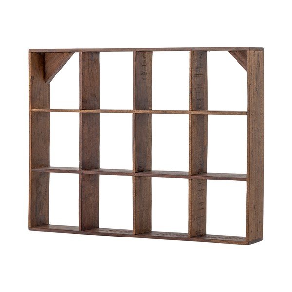 Mensola di colore naturale in legno riciclato con ripiani multipli 53 cm Tilo – Bloomingville-image-2