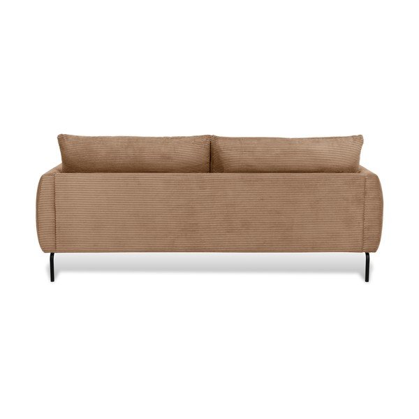 Divano in velluto a coste marrone chiaro 212 cm Venray - Scandic-image-2