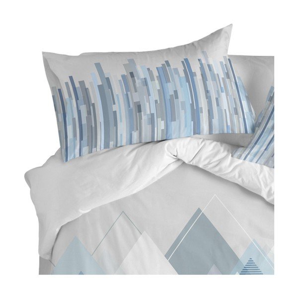Set di 2 federe in cotone Crystal, 50 x 75 cm - Blanc-image-2