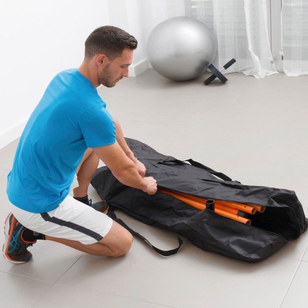 Barra per le trazioni con istruzioni per gli esercizi di fitness - InnovaGoods-image-1