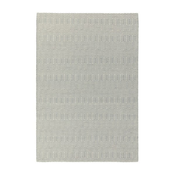 Tappeto in lana grigio chiaro 100x150 cm Sloan - Asiatic Carpets