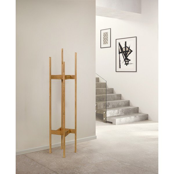 Appendiabiti in rovere massiccio Hilbert - Woodman-image-1