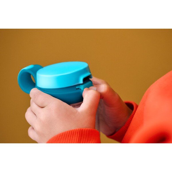 Thermos da bambini rosa/argentato in metallo 500 ml Campus – Mepal-image-1