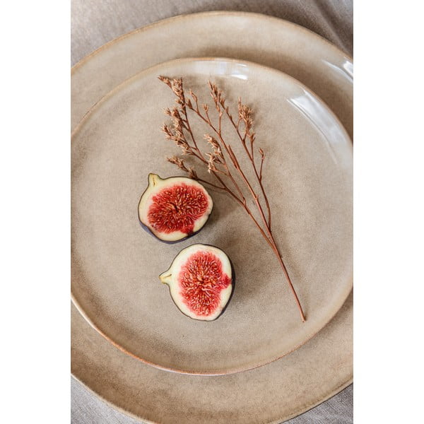 Set da pranzo in gres beige 16 pezzi Glosia - Bonami Selection-image-3