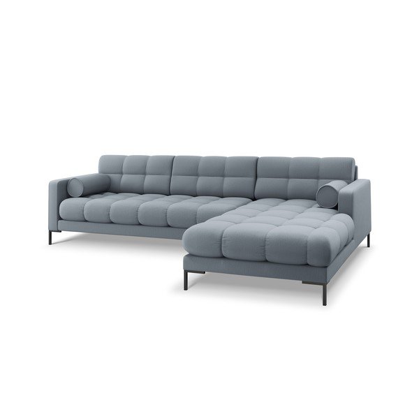 Divano angolare azzurro, angolo destro Bali - Cosmopolitan Design-image-3
