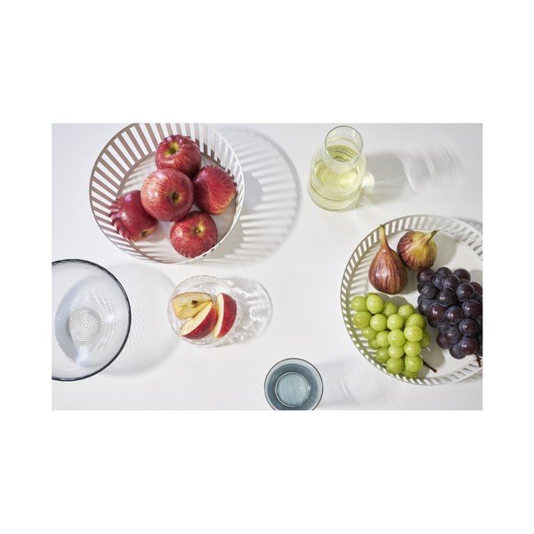 Fruttiera bianca , ⌀ 21,5 cm Tower - YAMAZAKI-image-3