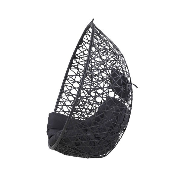 Sedia pensile da giardino nera senza supporto Costelo - Bonami Selection-image-3