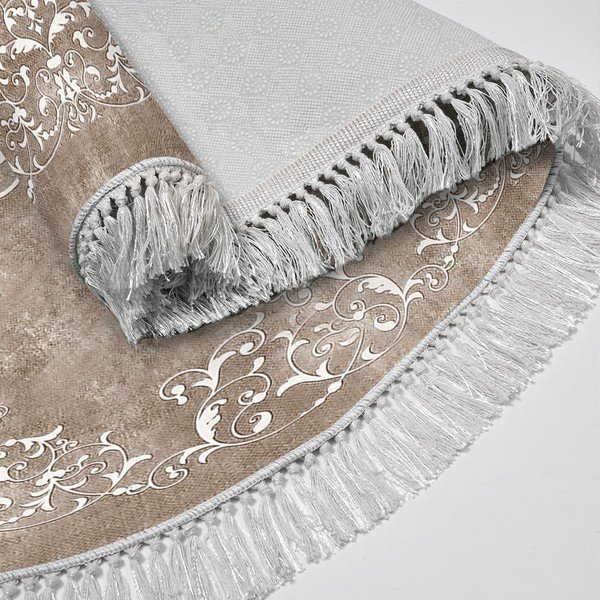 Set di tappetini per il bagno grigio tortora 2 pz 60x100 cm – Foutastic-image-2