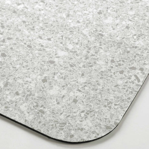 Tappetino per il bagno grigio 50x80 cm Granite – douceur d'intérieur-image-3