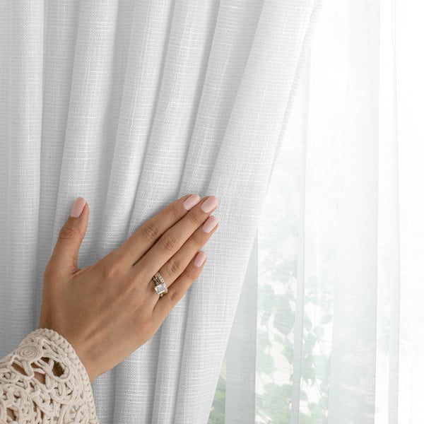 Tenda bianca 140x270 cm Valeta – Restilo-image-3