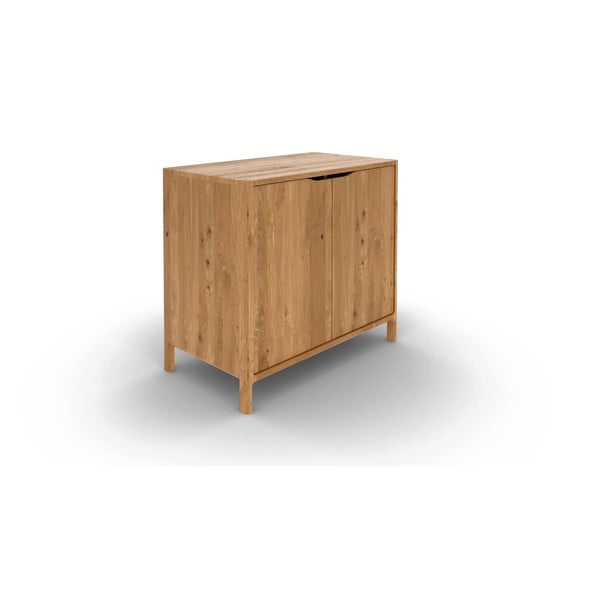 Mobile in legno di quercia di colore naturale 95x80 cm Twig - The Beds-image-2