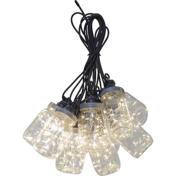 Catena luminosa a LED per esterni, lunghezza 4,5 m Circus Bottle - Star Trading